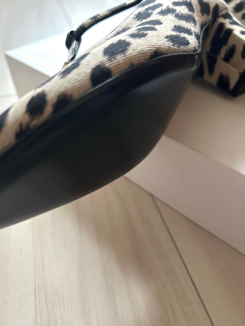 【新品】CELINE セリーヌ トリオンフ レオパード パンプス 37