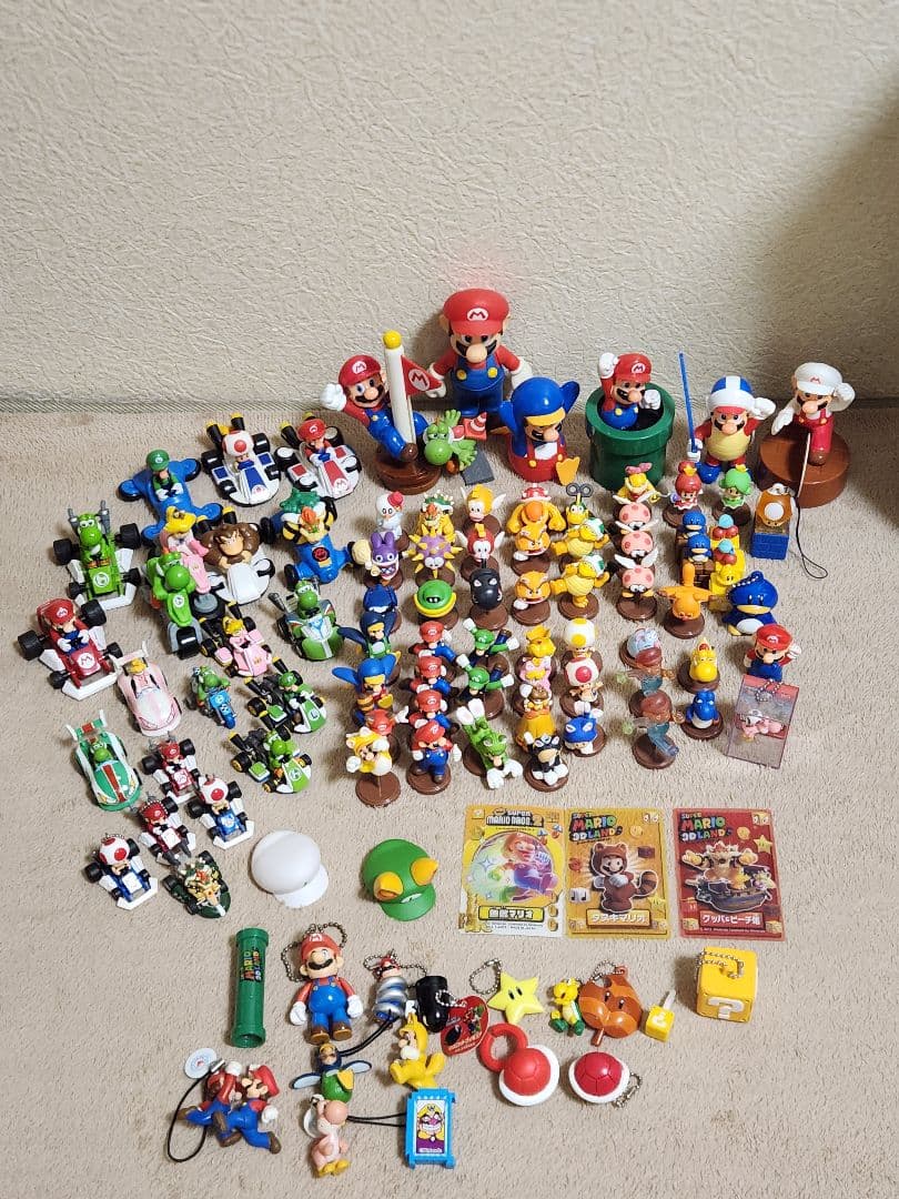 マリオフィギュア　1式