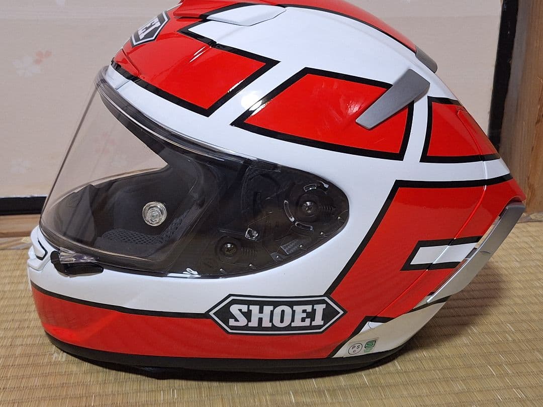 SHOEI　X 14　X fourteen 　L　グンレプリカ　バリバリ伝説