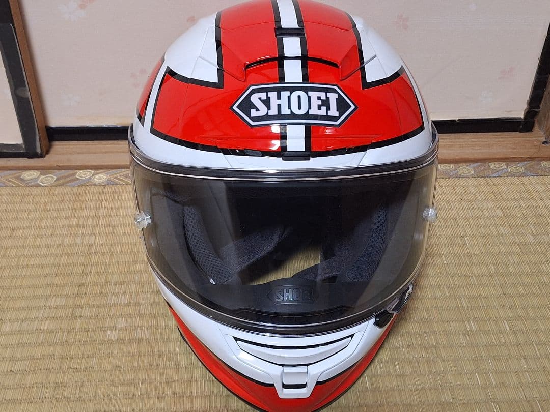 SHOEI　X 14　X fourteen 　L　グンレプリカ　バリバリ伝説
