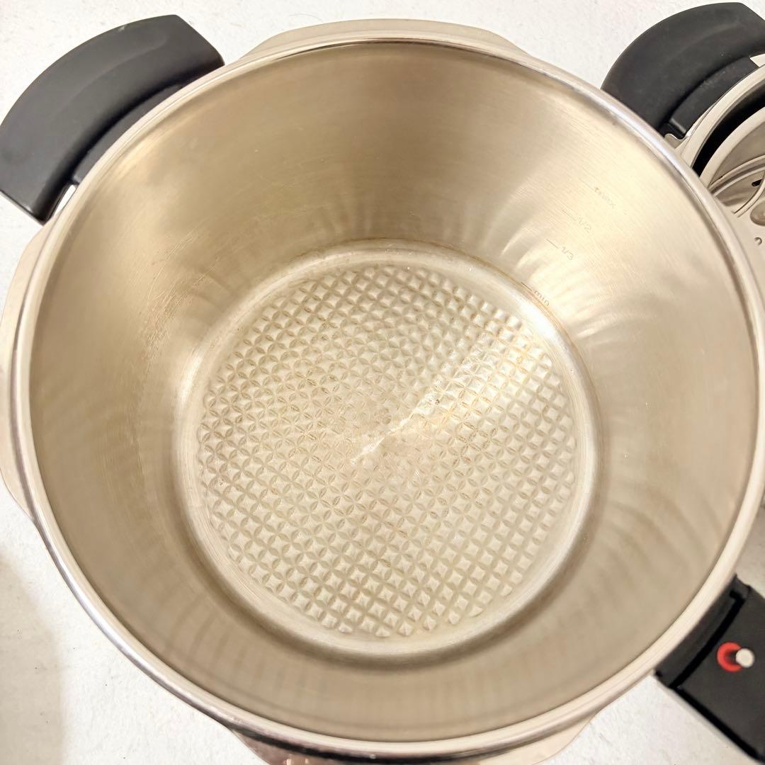 Fissler圧力鍋4.5L＋2.5Lセット コンフォート ステンレス