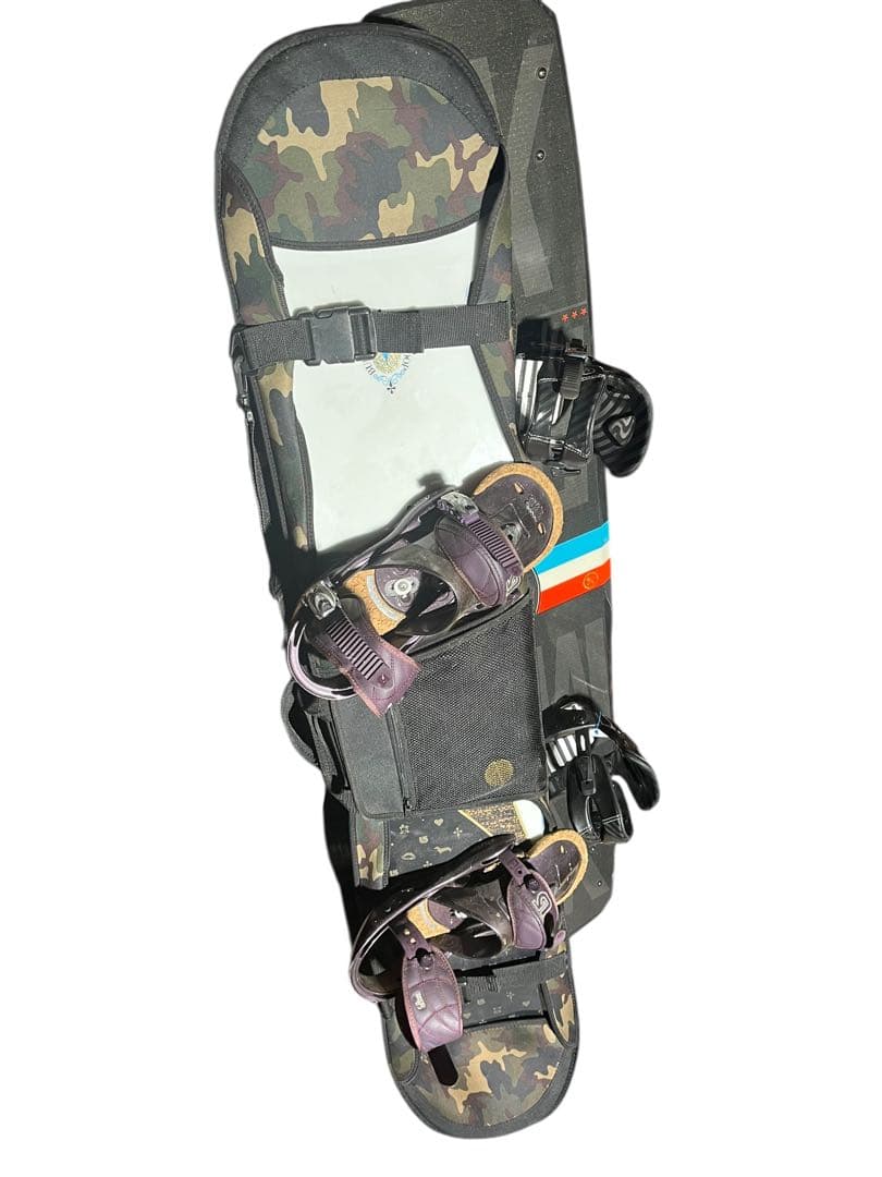BURTON TROOP 145、BURTONバインディング、カバーセット