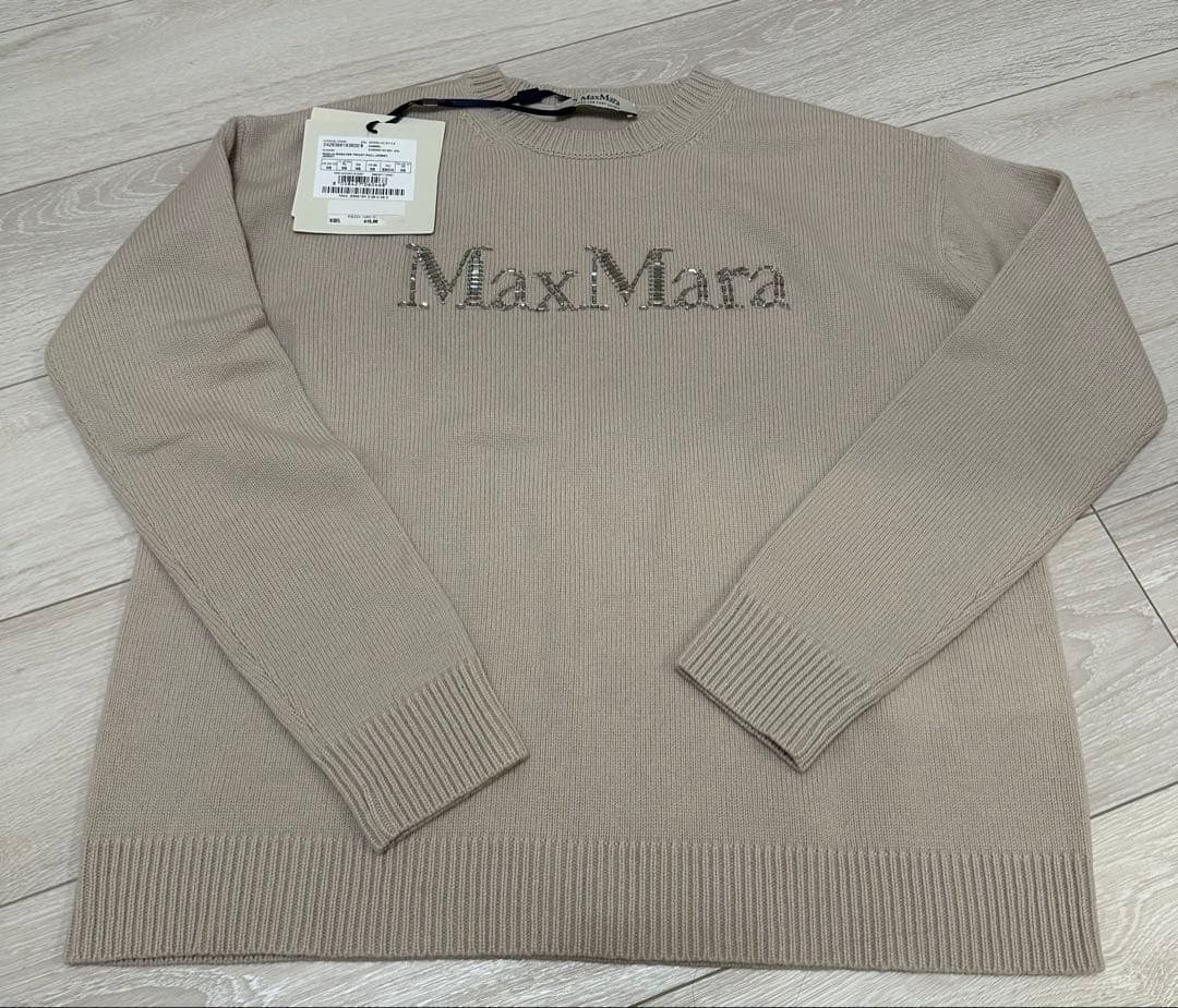 S MAX MARA エス マックスマーラ カシミヤウールニット