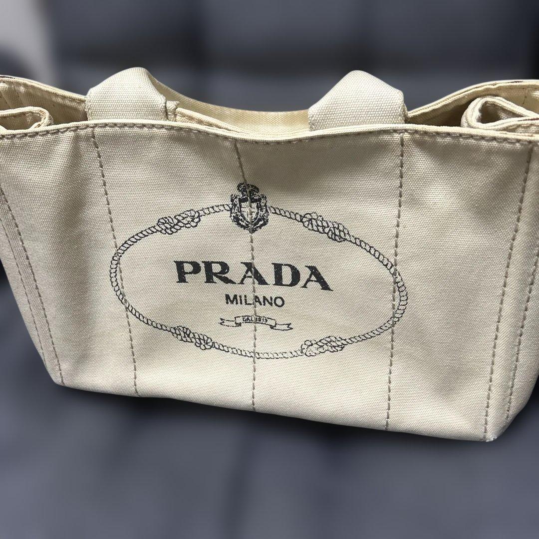 PRADA プラダ カナパ M キャンパストートバック