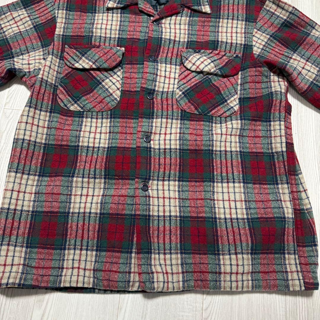 PENDLETON 90's USA製 ボードシャツ オープンカラー