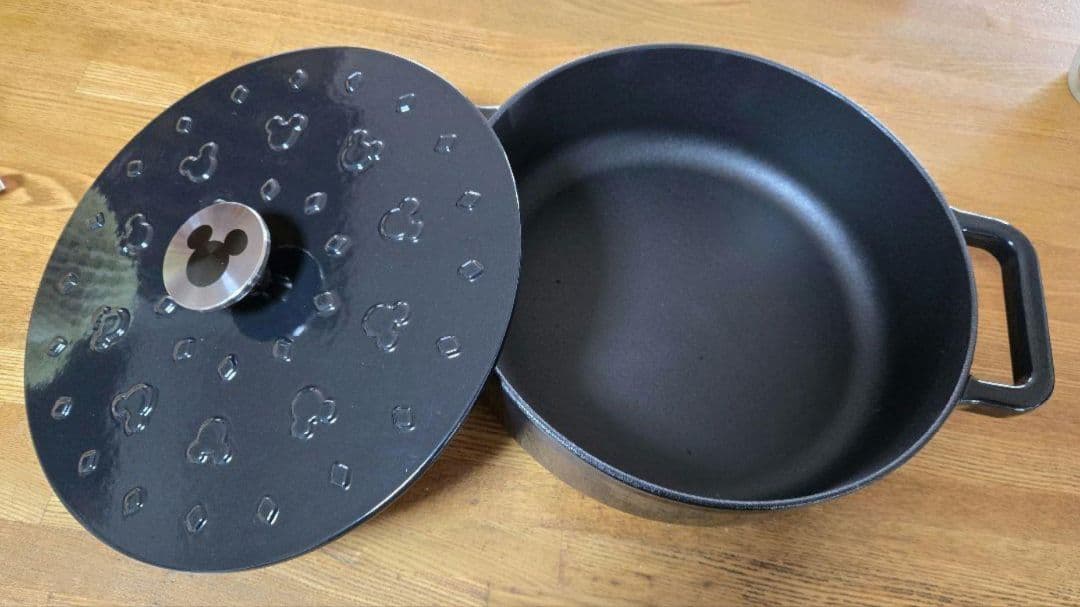 マイヤー ミッキーマウス アイロン キャセロール ほうろう　24cm