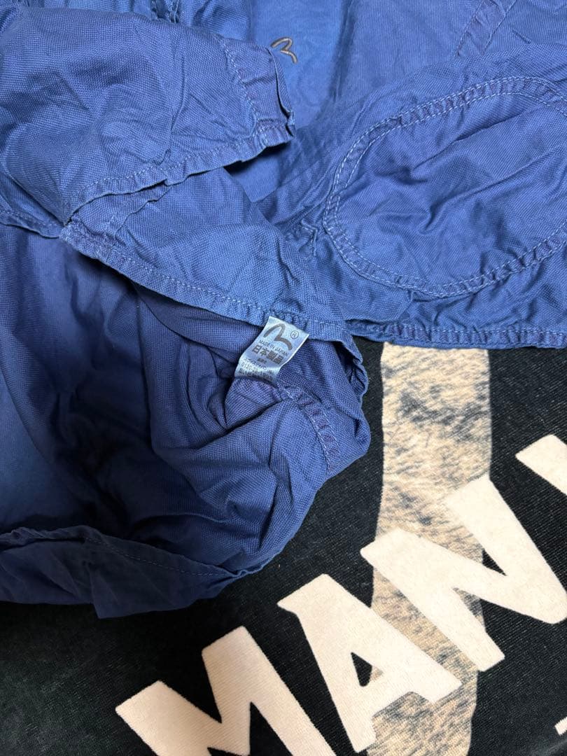 専用❗美品★EVISU★エヴィス★インディゴ染め★ボタンダウンシャツ★サイズ40