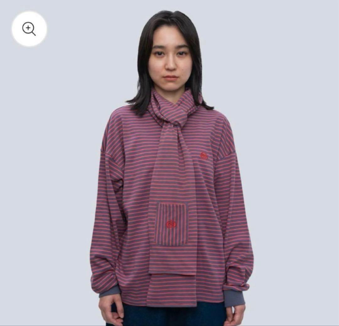SOL soonerorlater Border Scarf スカーフ マフラー