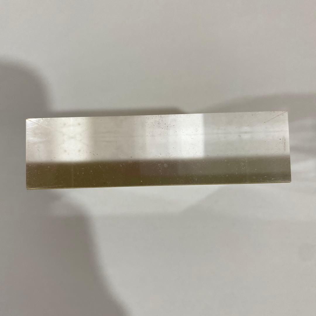 クリスタル クスリエ クリスタルキューブ 幾何学アート 輪宝 75mm