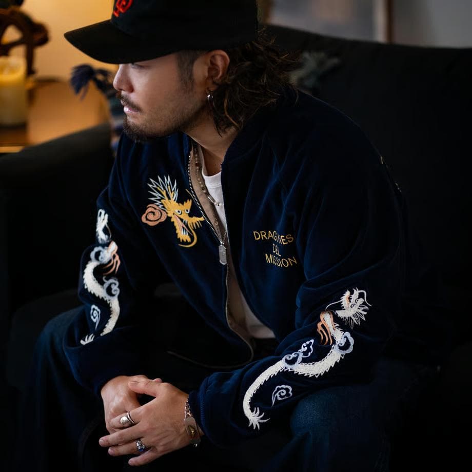 DRAGONES DEL MISSION Velveteen Jacket　別珍