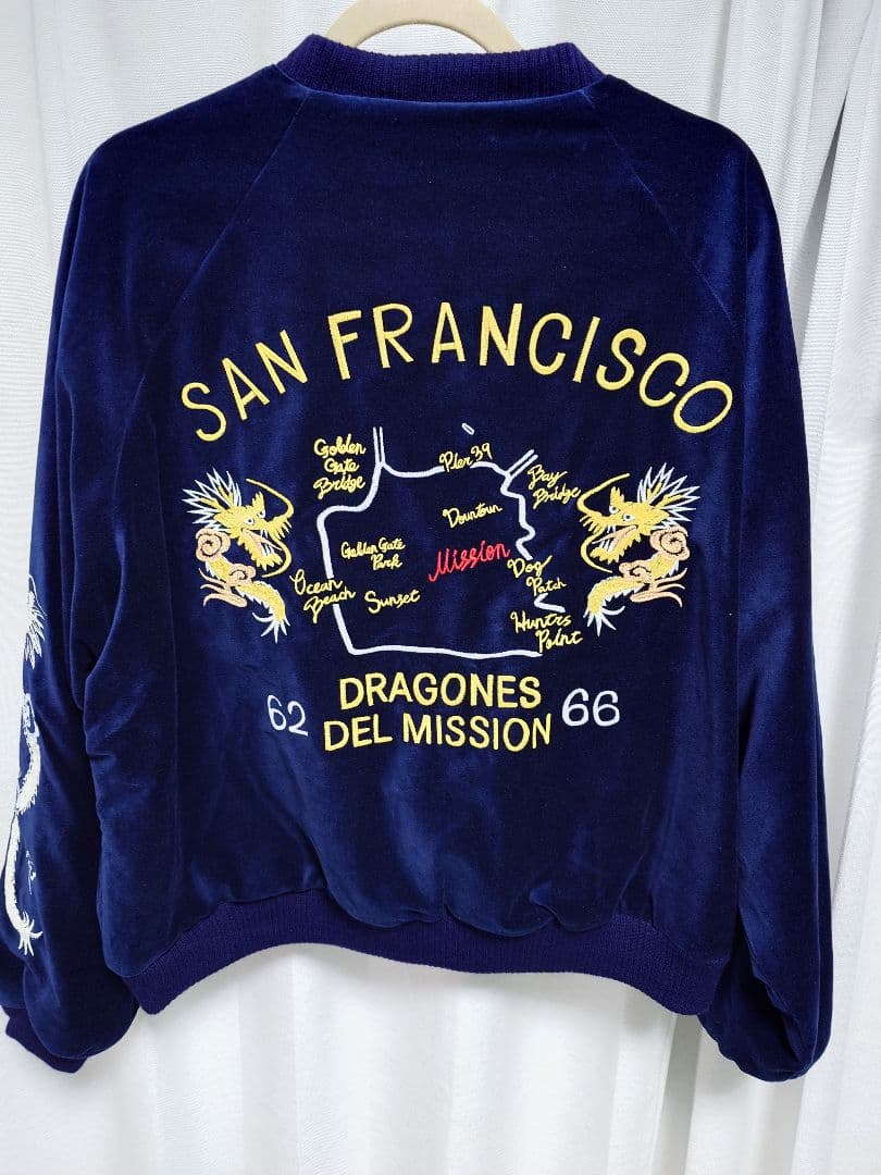 DRAGONES DEL MISSION Velveteen Jacket　別珍