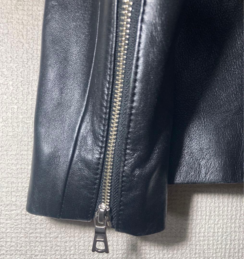 ADAM ET ROPE アダムロペ　レザージャケット　羊革　サイズL