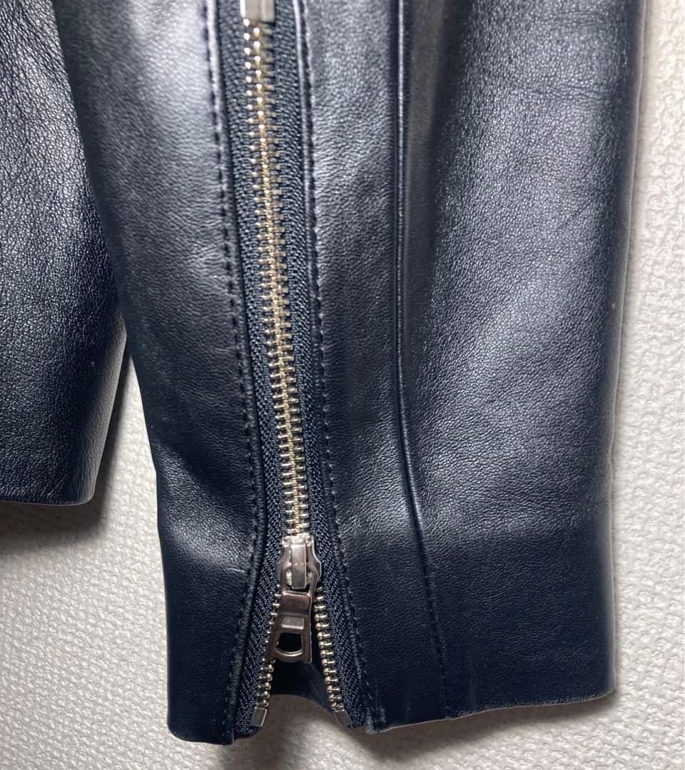 ADAM ET ROPE アダムロペ　レザージャケット　羊革　サイズL