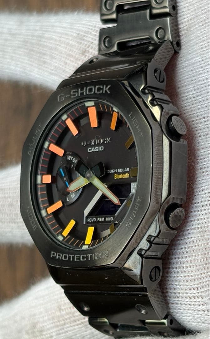 G-SHOCK GM-B2100BPC-1AJF タフソーラー　ブラック