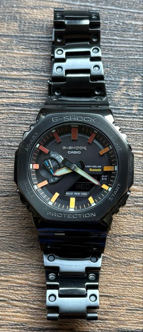 G-SHOCK GM-B2100BPC-1AJF タフソーラー　ブラック