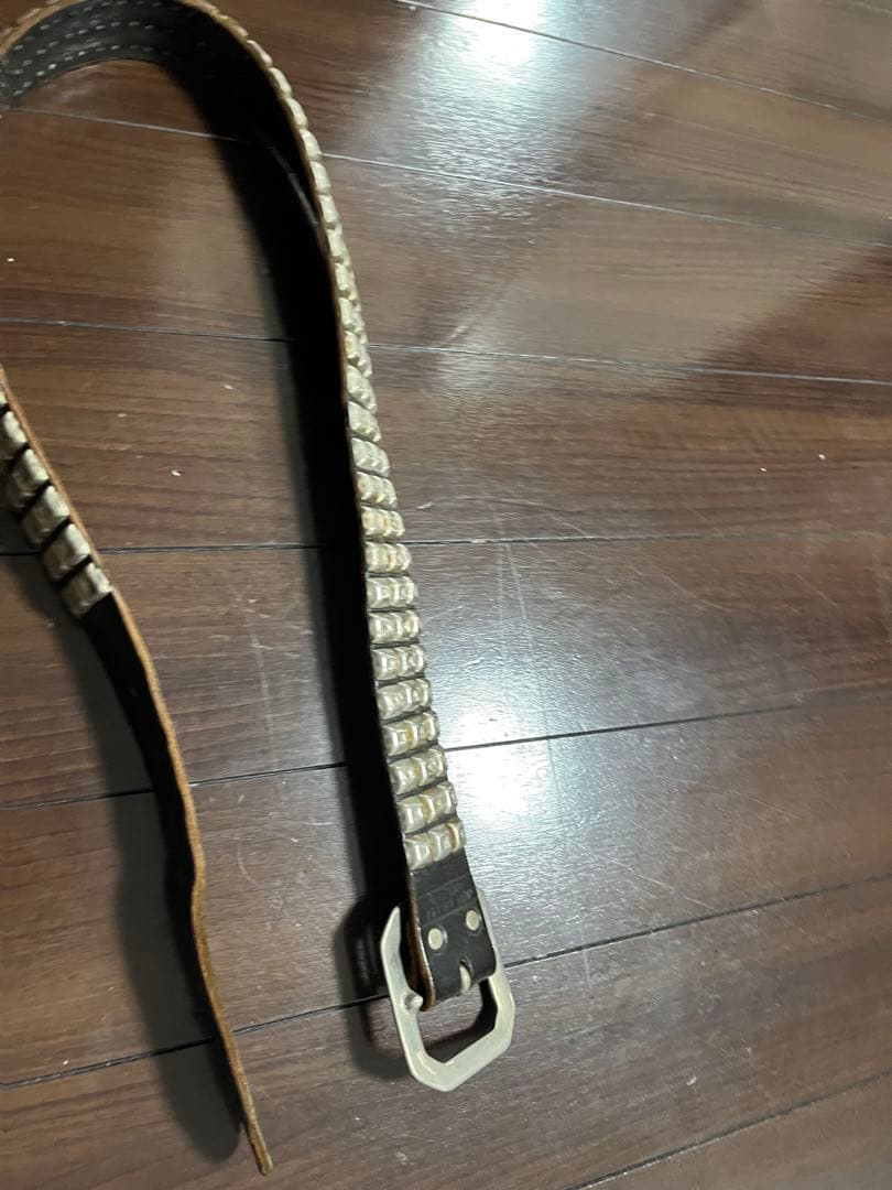 JEFF GALLA BELTS 英国製 オールドスタッズ　ベルト