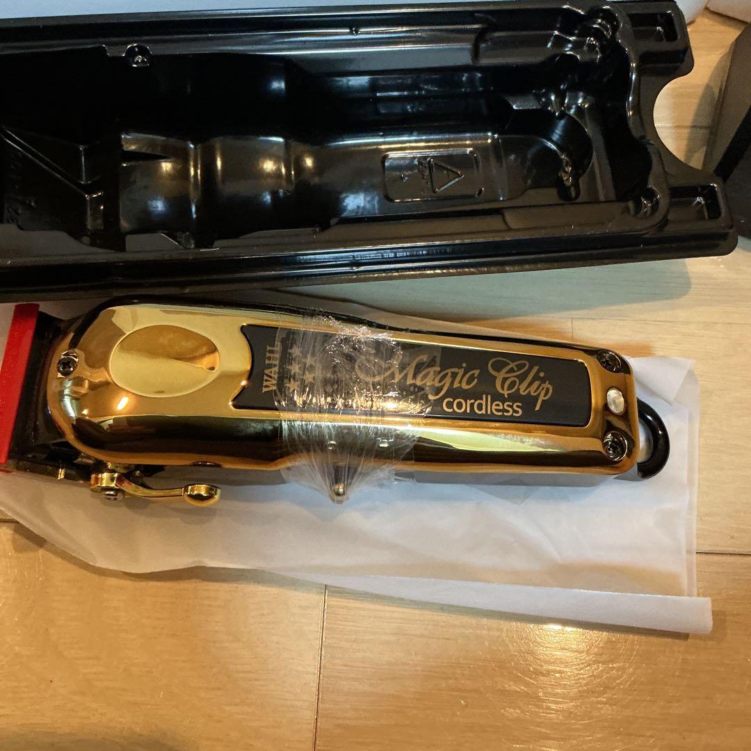 未使用品WAHL cordless Magic Clip バリカン　ゴールド