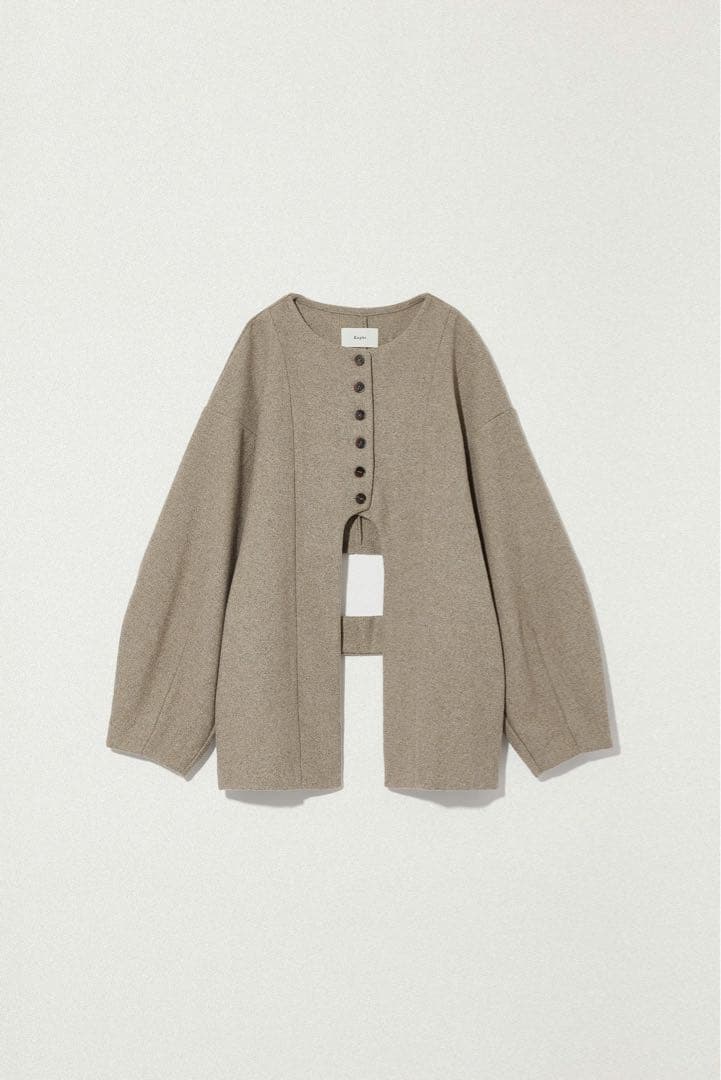 ジャケット・アウター Eaphi CURVE CUT LINE JACKET