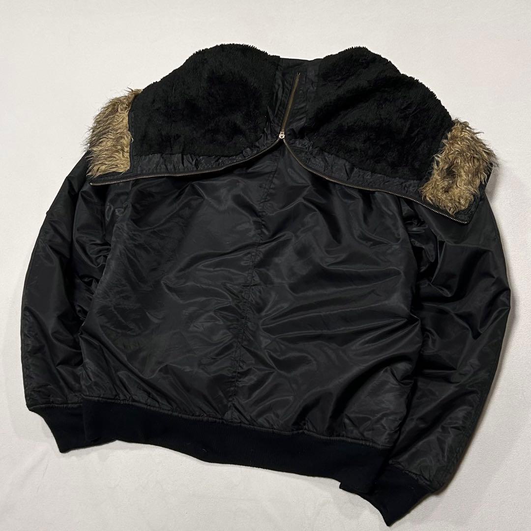 90s Rothco N2B ボンバージャケット ボックスシルエット ブラック