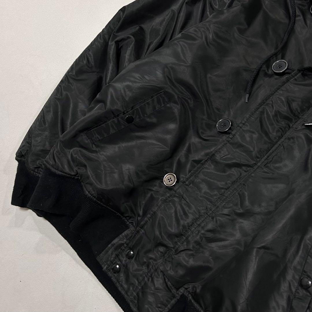 90s Rothco N2B ボンバージャケット ボックスシルエット ブラック