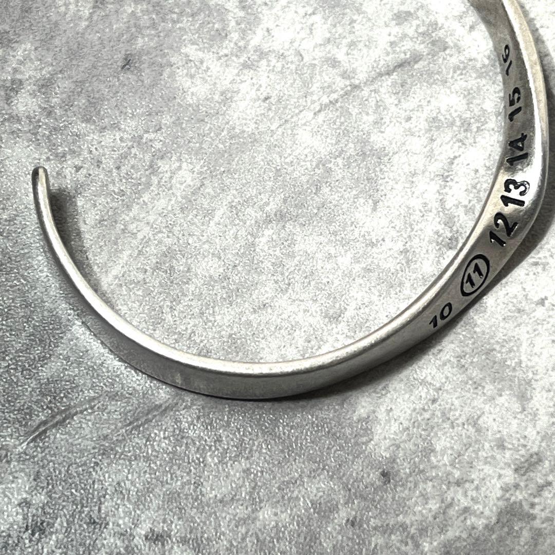 Maison Margiela ツイスト ナンバーロゴ バングル　のみや様