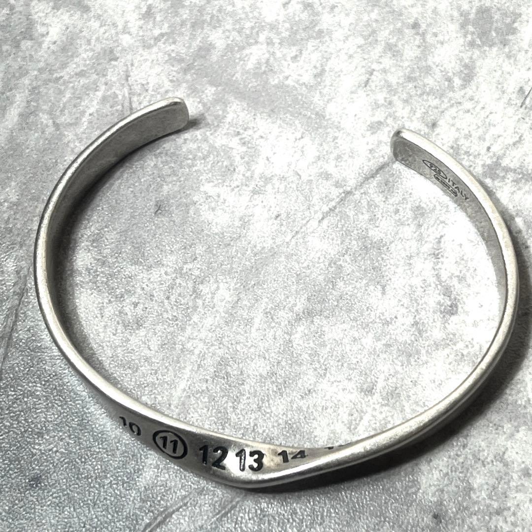 Maison Margiela ツイスト ナンバーロゴ バングル　のみや様