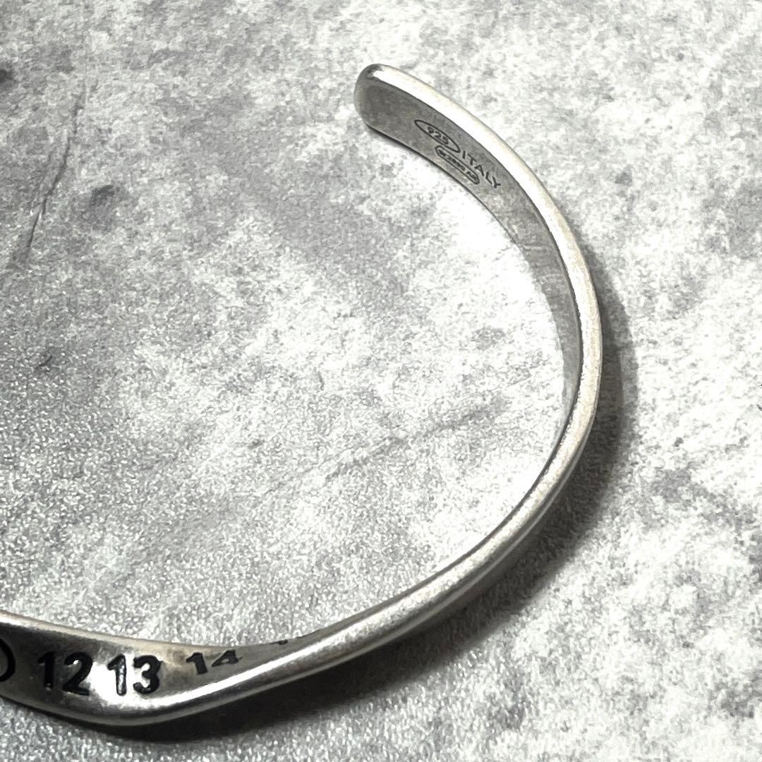 Maison Margiela ツイスト ナンバーロゴ バングル　のみや様