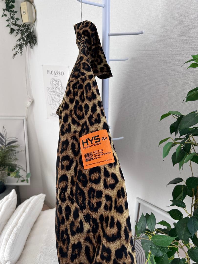 【極美品】HYSTERIC GLAMOUR ヒョウ柄ジャケット Mサイズ