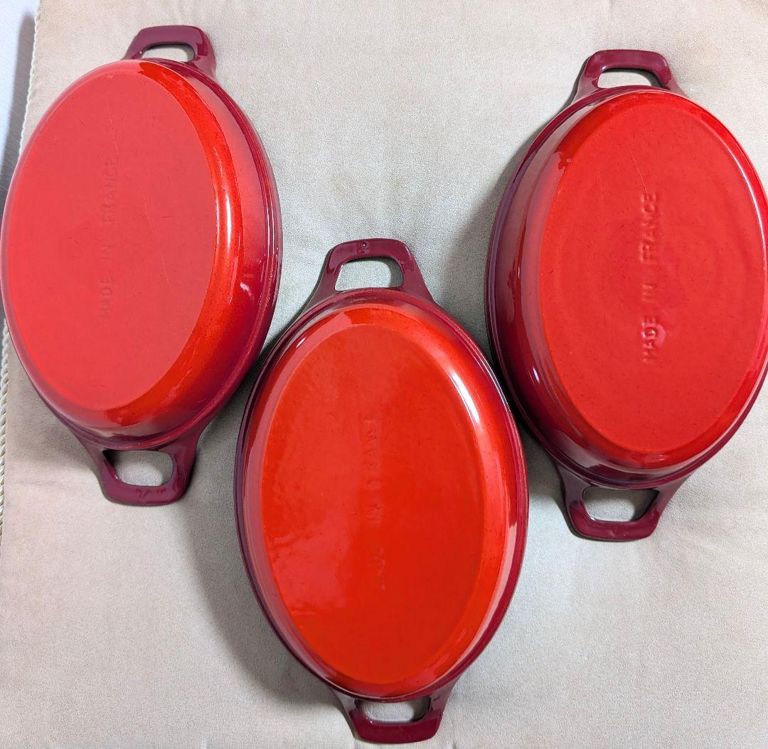 STAUB　ストウブ　グラタンプレート　21cm　2点セット