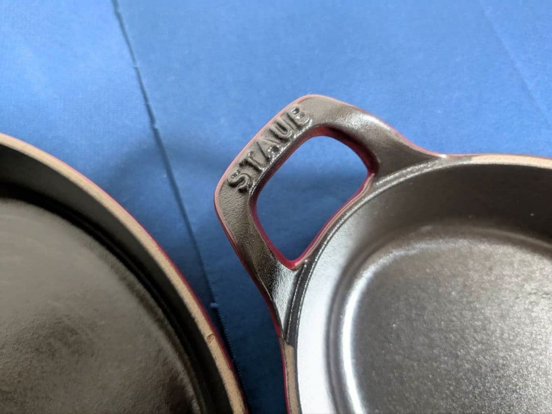 STAUB　ストウブ　グラタンプレート　21cm　2点セット