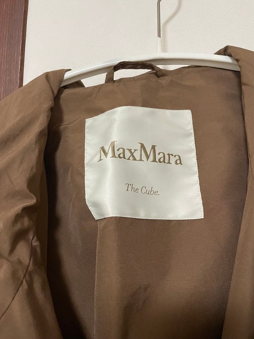 美品！MaxMara The Cube. ロングコート キャメル