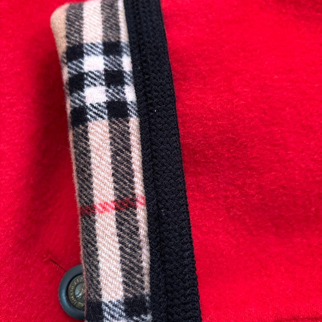 Burberry 赤 ウール ダッフルコート