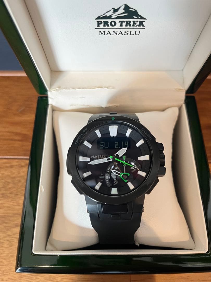 時計 CASIO PRO TREK MANASLU PRW-7000-1AJF