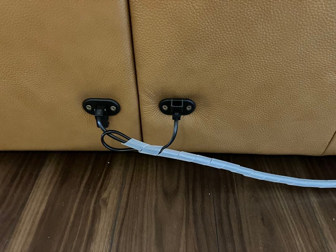3人掛け両電動リクライニングソファー【美品】