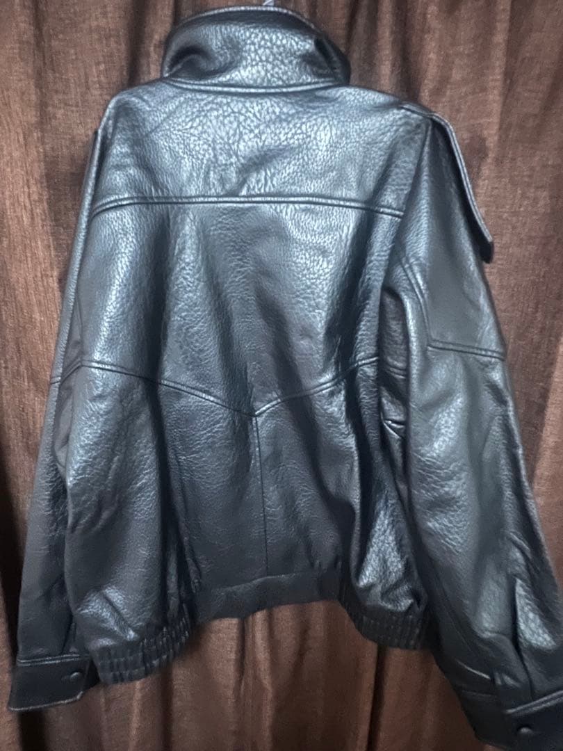 ZARA フェイクレザージャケット M