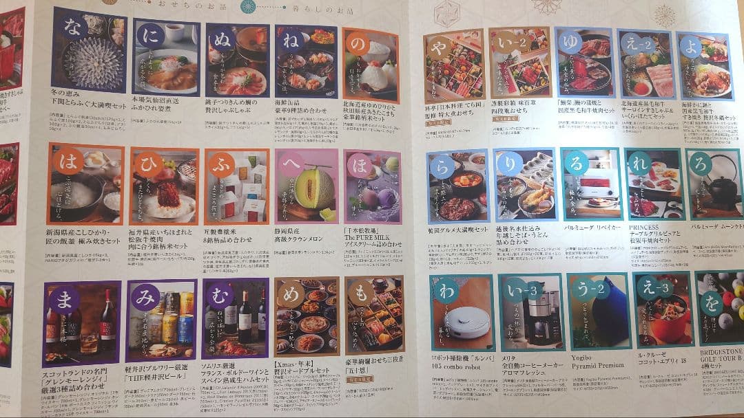 テレボートカタログギフト「五十恩」