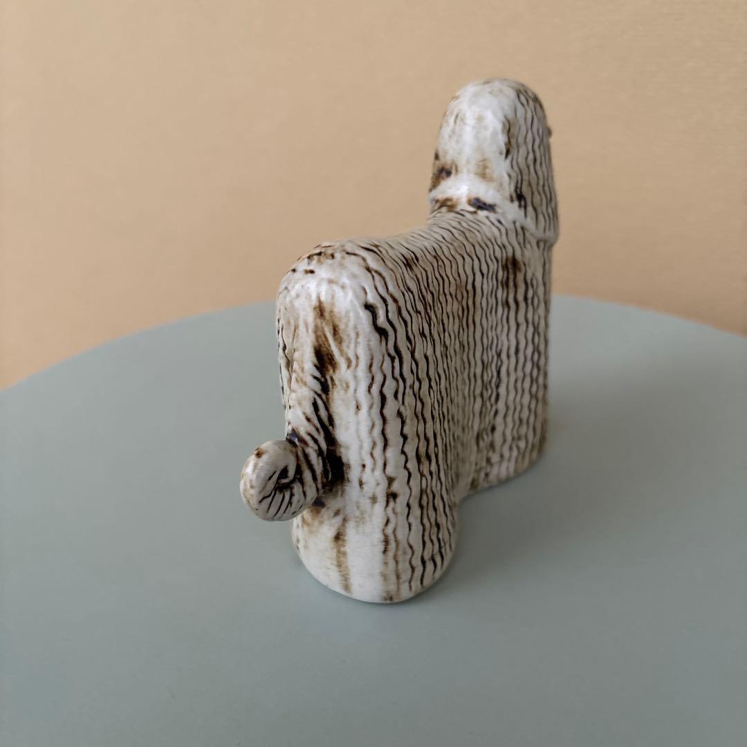 【ヴィンテージ】Lisa Larson リサラーソン アフガン ケンネル 北欧