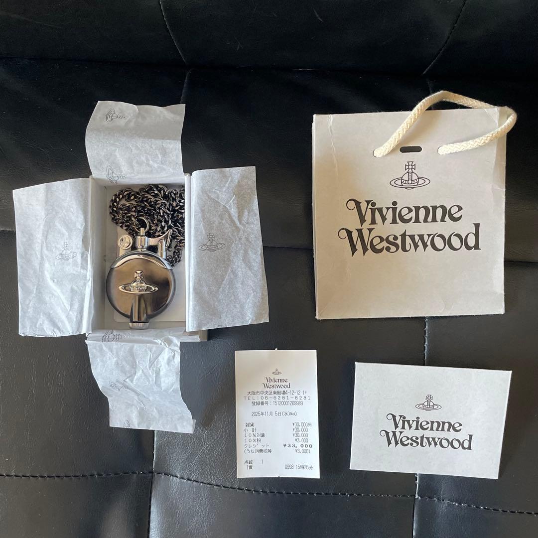 Vivienne Westwood ライター ネックレス シルバー