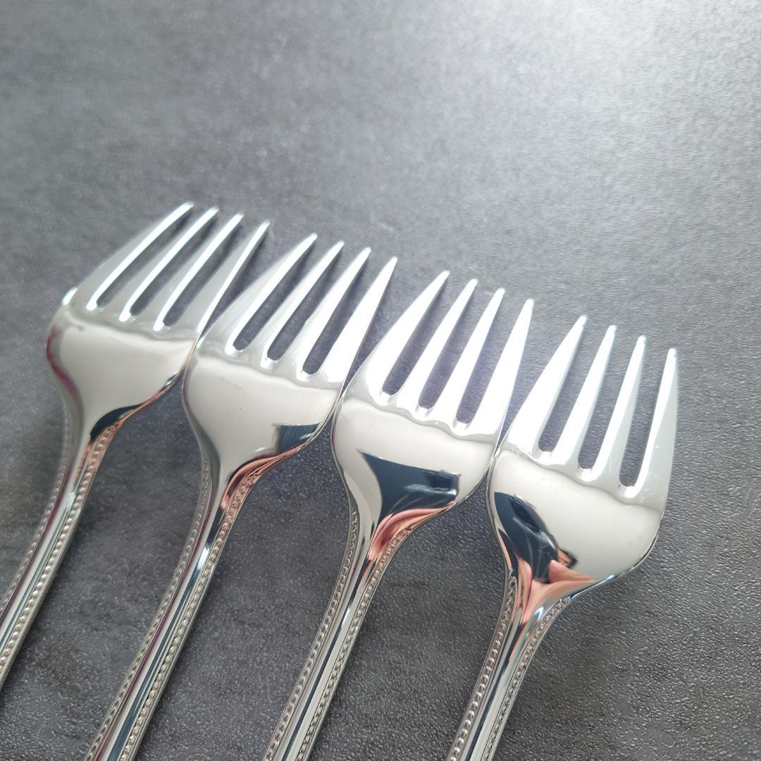 希少 美品 クリストフル パール サラダフォーク 4点