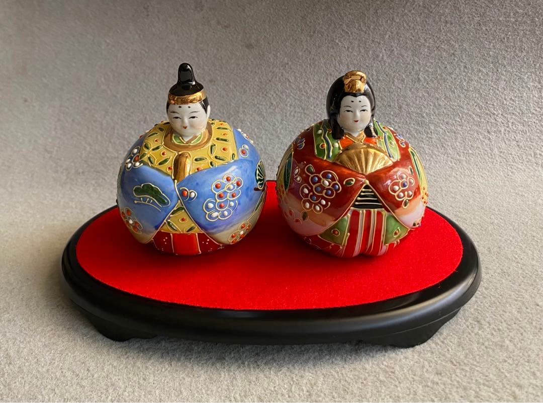 【九谷焼】玉雛・お雛様の飾り
