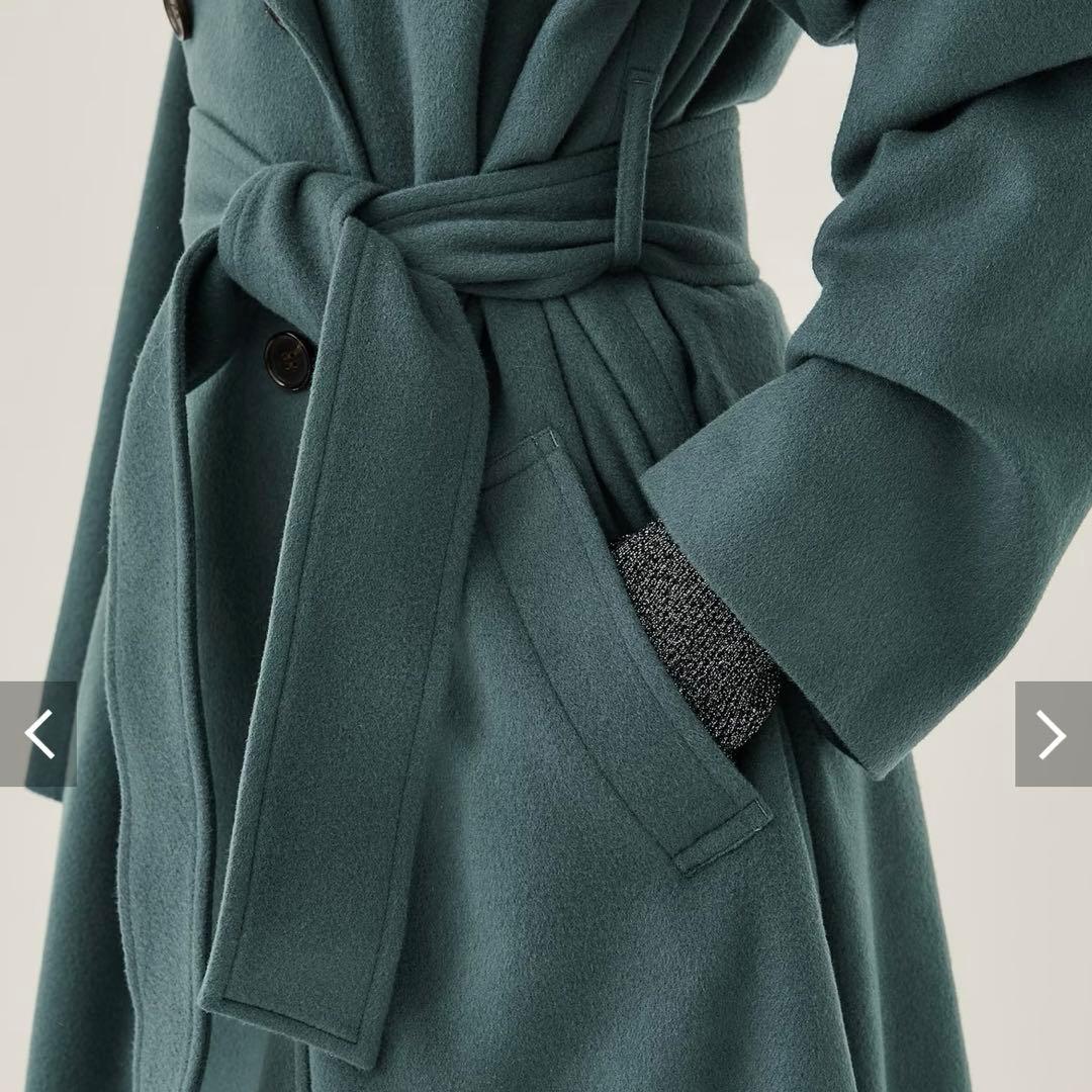 Dessin de mode インパーテットウールコート