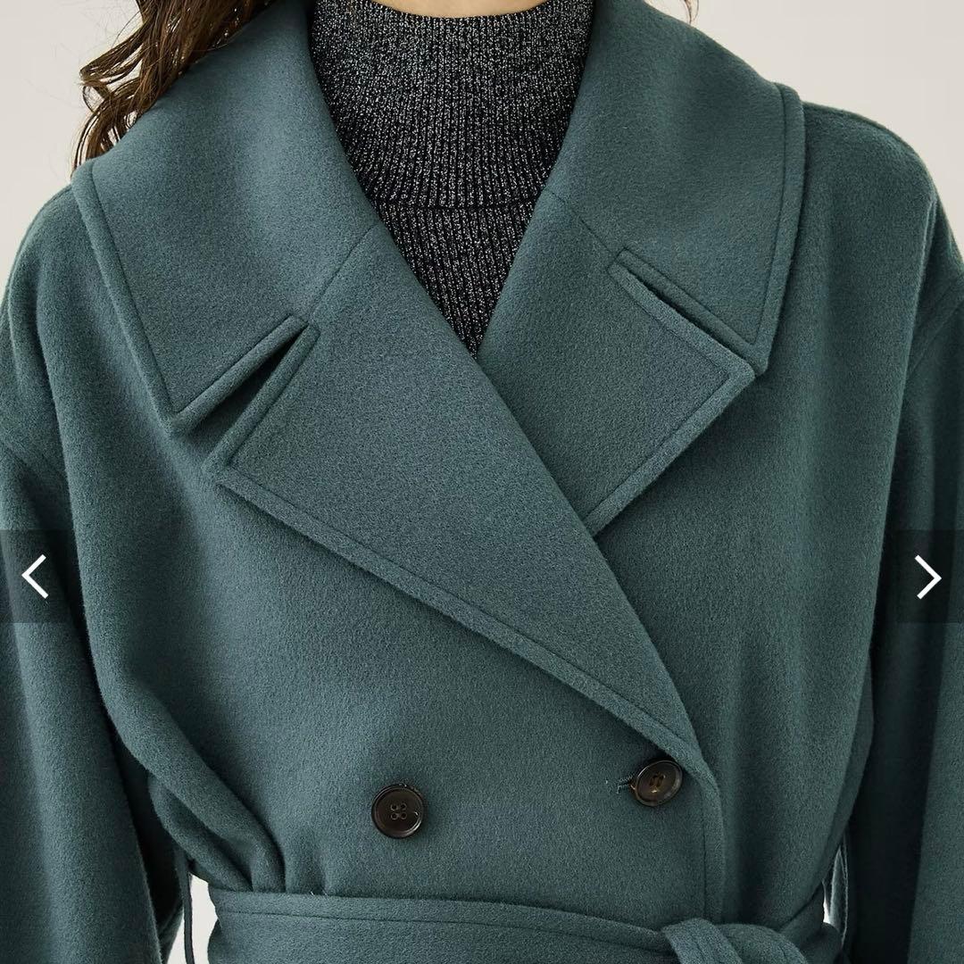 Dessin de mode インパーテットウールコート