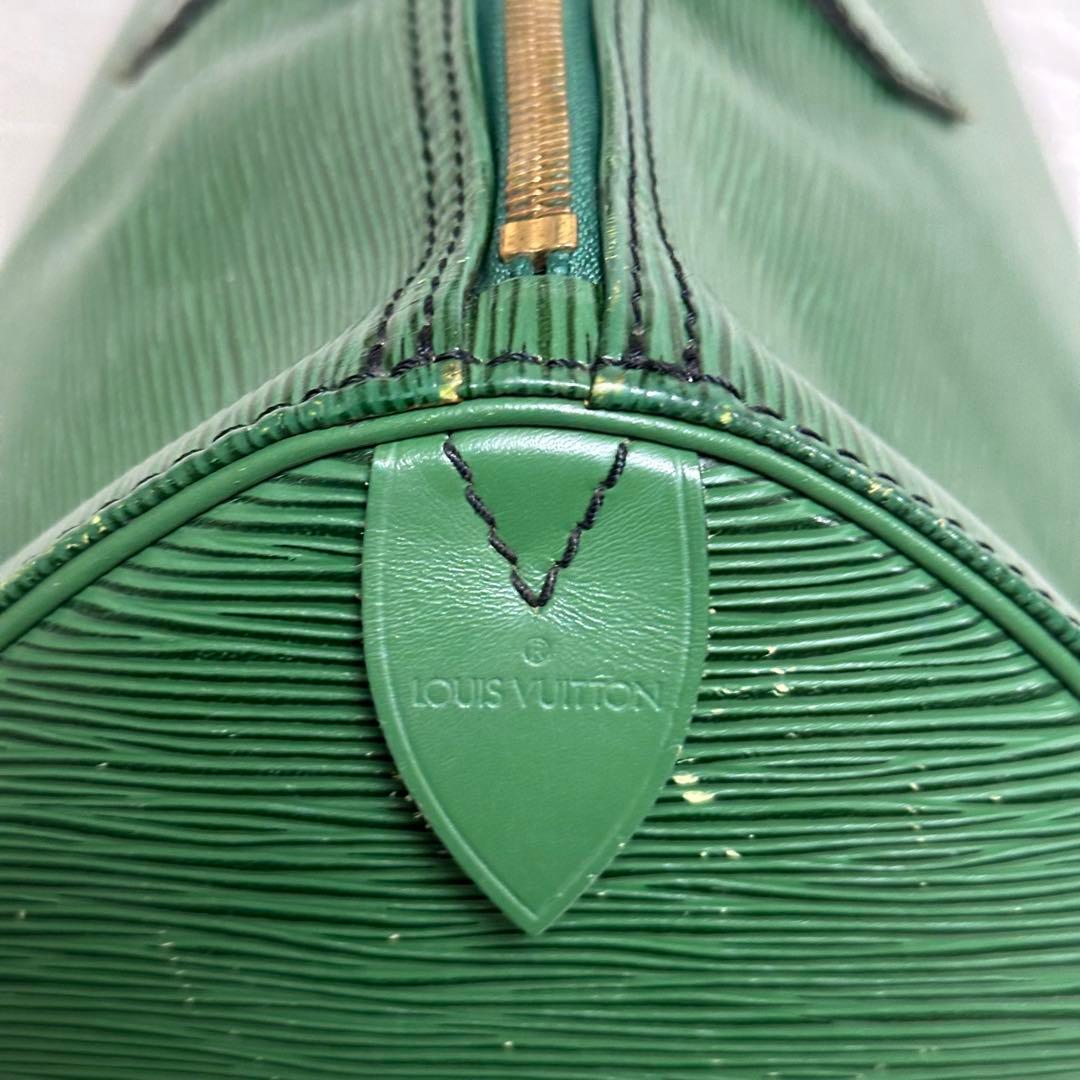LOUIS VUITTON エピ　スピーディ　40 グリーン ボストンバッグ