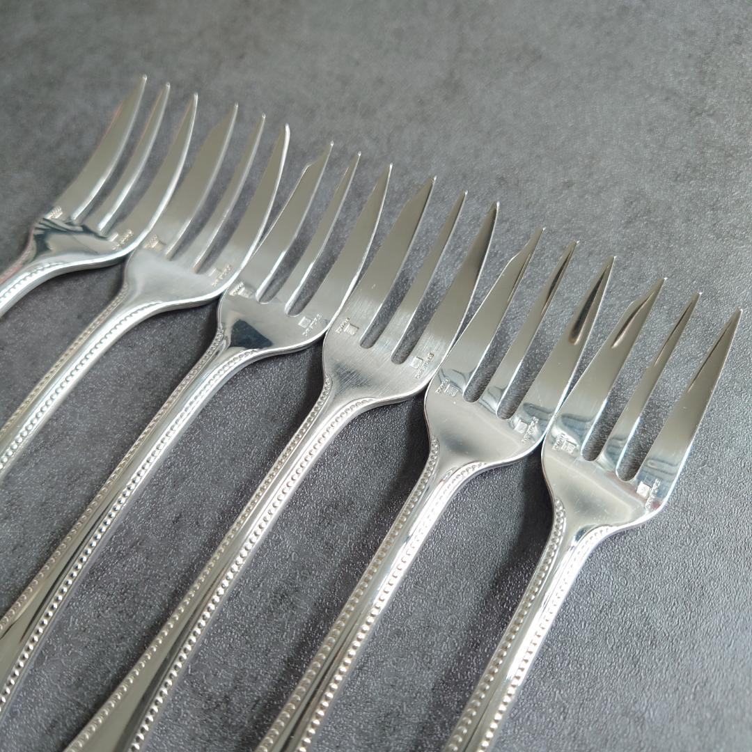 格安 クリストフル パール ケーキフォーク 12点