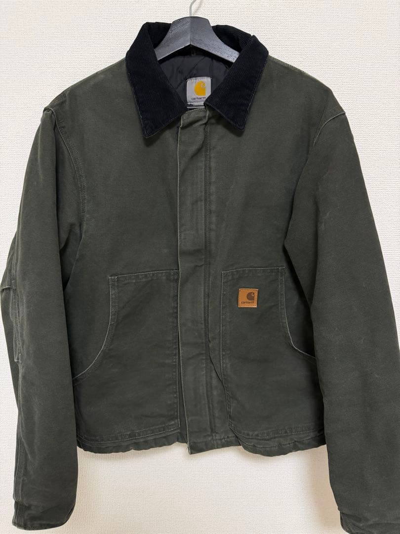 【希少サイズ】カーハート トラディショナルジャケット ショート丈 J22 MOS
