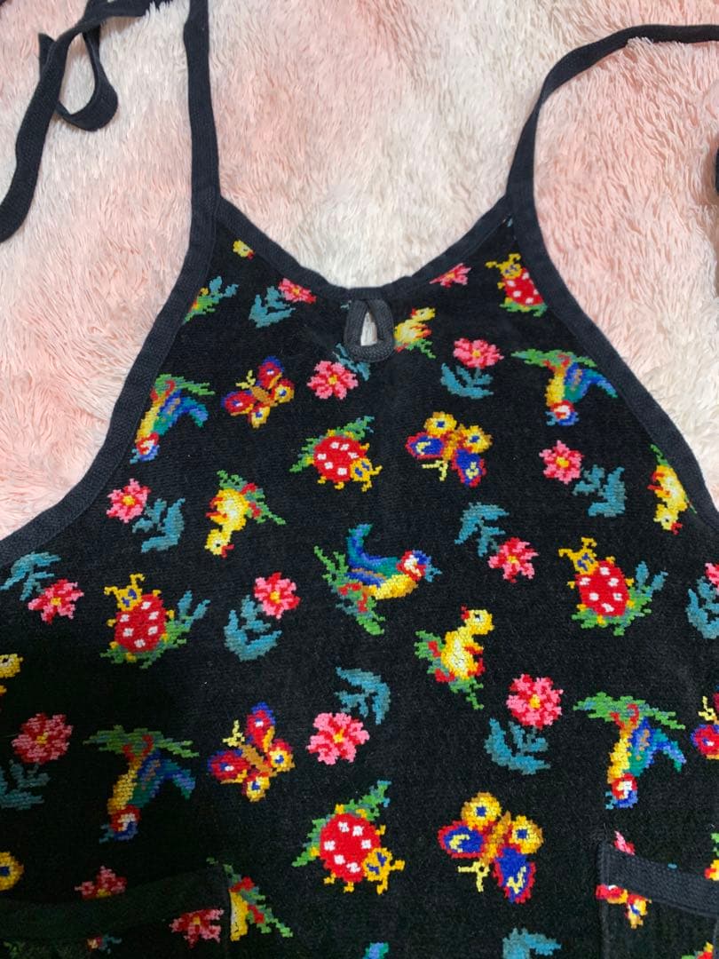 フェイラー　ハイジ　エプロン　シュニール織