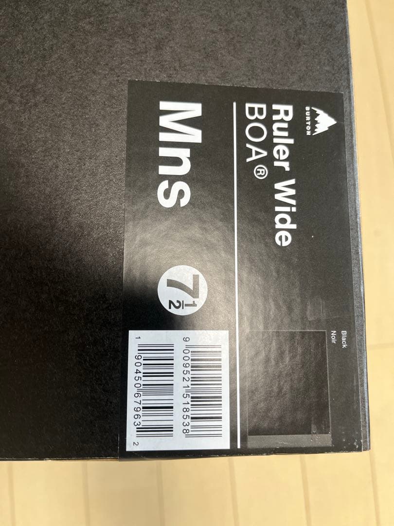23-24 Burton ルーラー BOA ワイド スノーボードブーツ　25.5