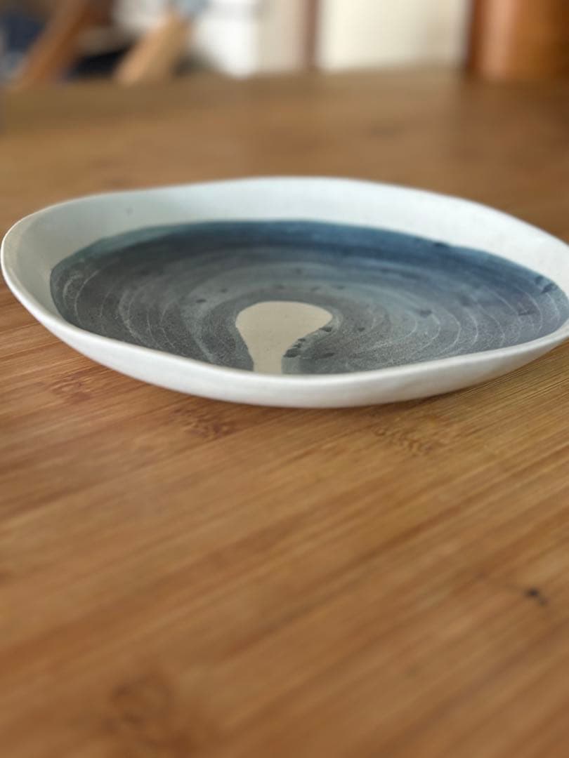 ババグーリ　新品未使用　陶磁器　一点もの　手描き絵皿