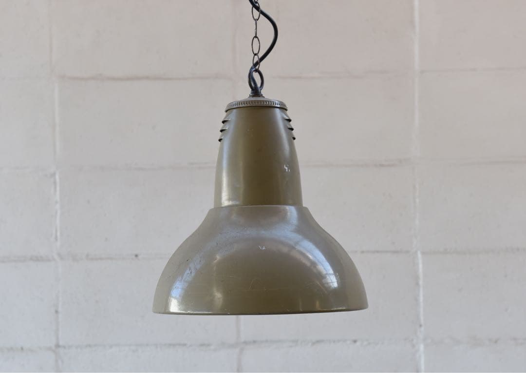 HOLOPHANE 吊りランプシェード /アンティーク ペンダントライト