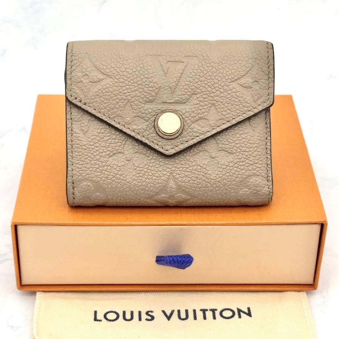 【最高級美品】ルイヴィトン モノグラム アンプラント ゾエ ベージュ ガレ